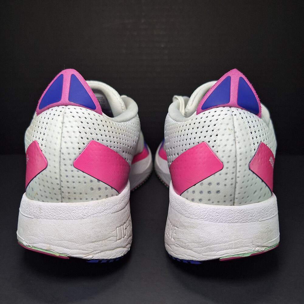 Adidas Adizero SL White Lucid Blue Fuchsia Running Shoes GV9095 Men's Size 7 - Picture 3 of 16